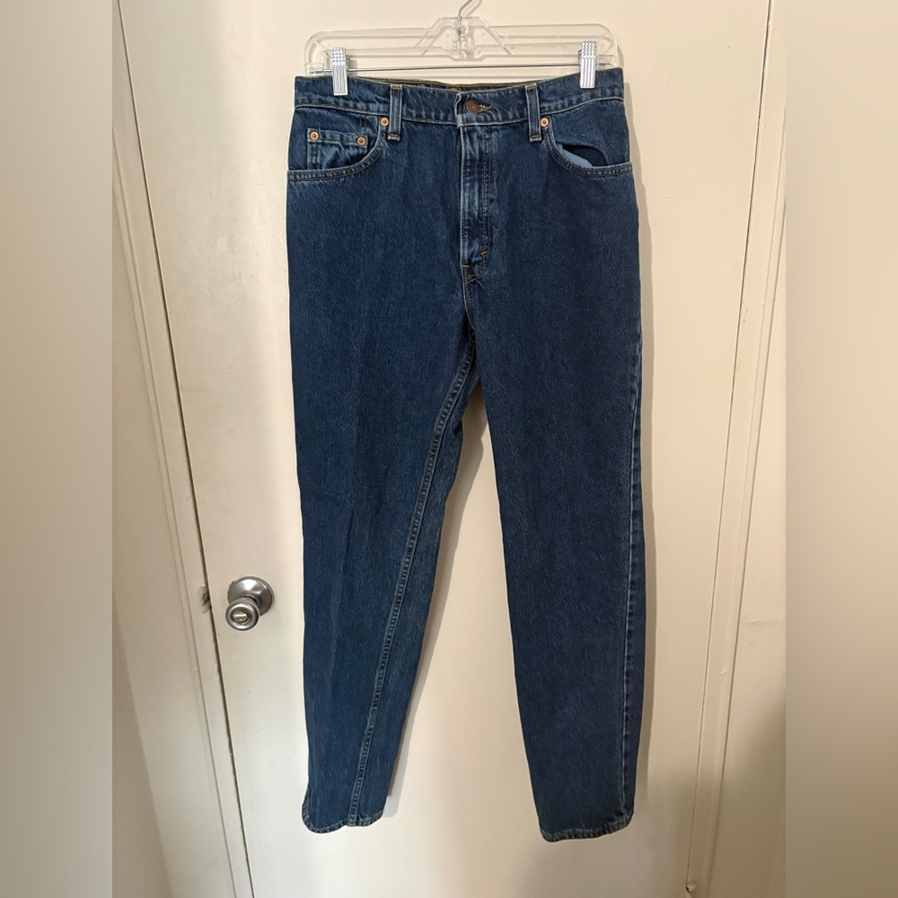 Levi's Dark Blue Straight Women's Jeans